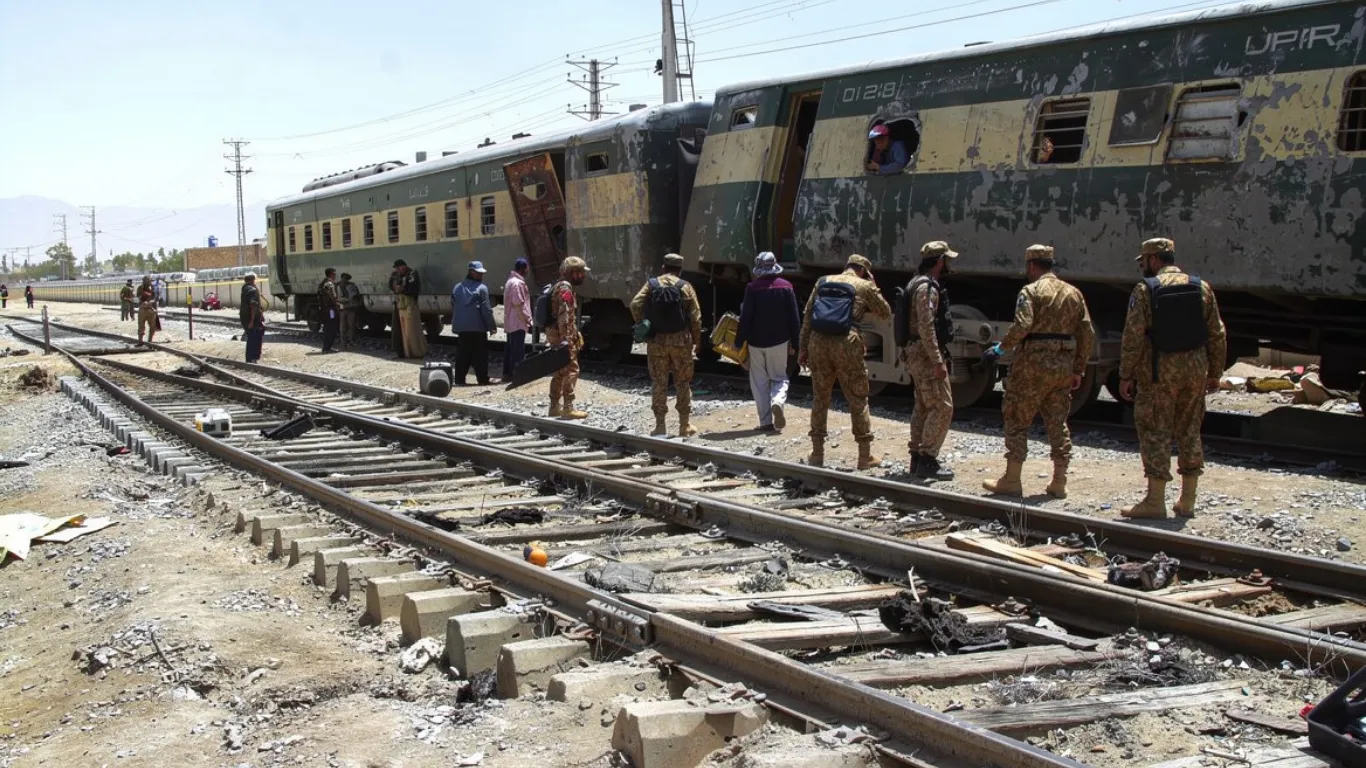 Quetta Train Bombing: 24 Killed in BLA Attack Before Eid