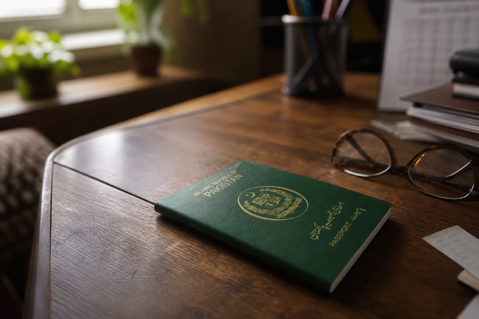 Pakistan e-passport switch with chip symbol as Pakistan announces e-passport switch 2026 and MRP phase out